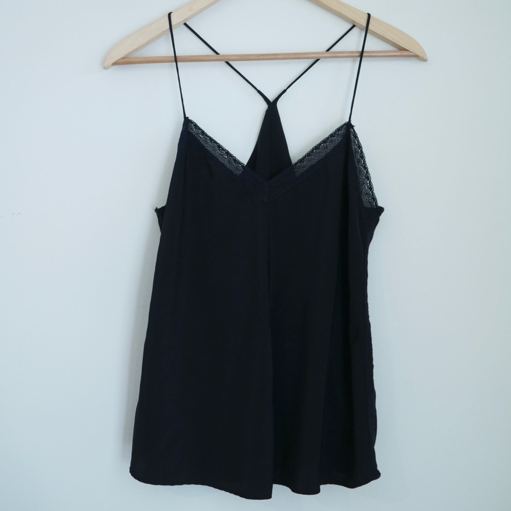 Zara Black Cami Top
